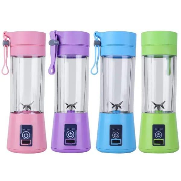 USB Chargeable Juicer Blender 6 Blades , 380 ml